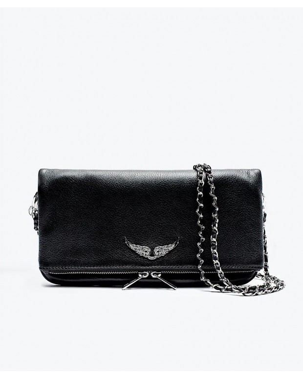 BOLSO ROCK GRAINED LEATHER ZADIG & VOLTAIRE