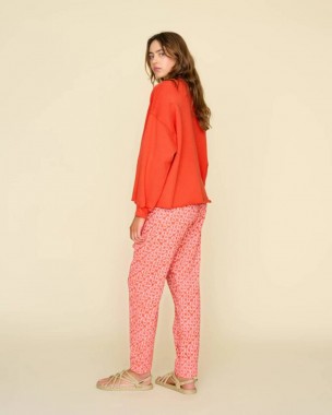 Neon Pink Draper Pant