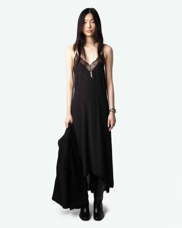 VESTIDO RISTY SOFT STRASS ZADIG & VOLTAIRE