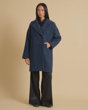 MIENTO/9512 MANTEAU BLEU