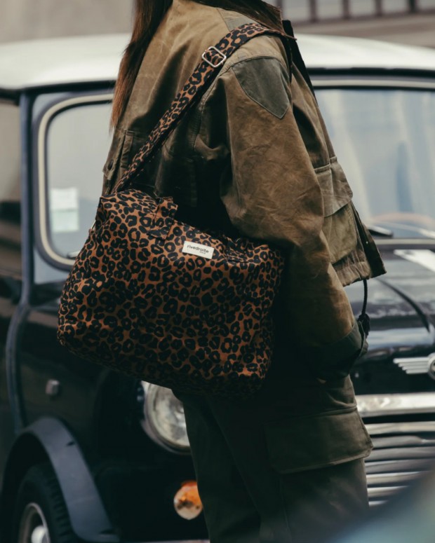 BOLSO SAUVAL LEOPARD RIVEDROITE