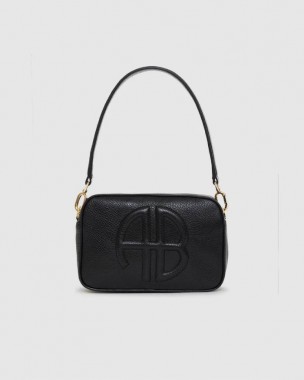 LILI BAG - BLACK PEBBLED BLACK