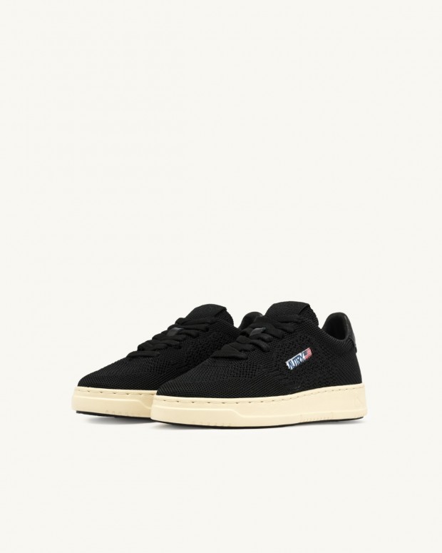 EASEKNIT LOW WOM BLK/IVORY