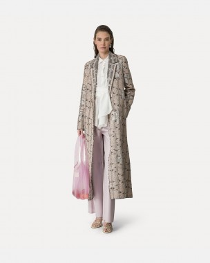 "DUNE LILY" JACQUARD COAT...